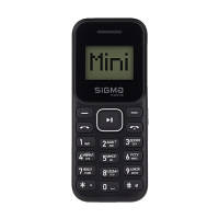 Мобільний телефон Sigma X-style 14 MINI Black 4827798120712 l