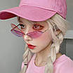 Рожеві окуляри Метелики, захист від ультрафіолетових променів UV400. Оригінальні окуляри для креативних людей., фото 4