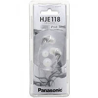 Наушники Panasonic RP-HJE118GU-S white/silver