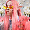 Рожеві окуляри Метелики, захист від ультрафіолетових променів UV400. Оригінальні окуляри для креативних людей., фото 5