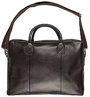 Кожаная сумка для ноутбука 15,6 дюймов Livergy коричневая мужская и женская Adore Шкіряна сумка для ноутбука