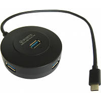 Концентратор Maiwo USB 3.1 Type-C - 4 port USB 3.0 Type-А, cable 30 cm KH304 l
