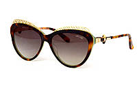 Коричневые женские очки для женщин луи витон Louis Vuitton Adore Коричневі жіночі окуляри для жінок луї вітон