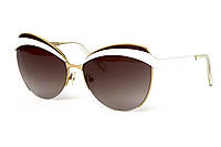 Женские очки Dior Цвет оправы Белый Цвет линзы Коричневый 100% Защита от ультрафиолета Adore Жіночі окуляри