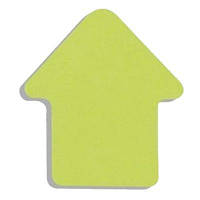 Бумага для заметок Buromax with adhesive layer "Arrow", 50 sheets, NEON colors mix BM.2366-99 l