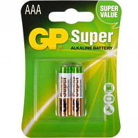 Батарейка Gp AAA LR3 Super Alcaline * 2 24A-U2 / 4891199000041 l