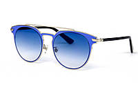 Синие женские солнцезащитные очки Кристиан Диор Christian Dior Adore Сині жіночі сонцезахисні окуляри крістіан