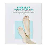 Holika Holika Baby Silky One Shot Foot Peel Mask отшелушивающая маска для ног в виде носков 2x20 мл (7631694)