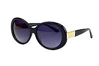 Черные женские очки для женщин классические солнцезащитные глазки Christian Dior Adore Чорні жіночі окуляри