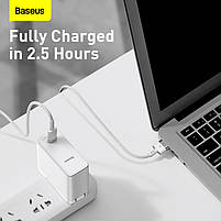 Уцінка! Кабель Baseus Zinc Magnetic Lightning Laptop Type-C to L-shaped Port 60W (2m), фото 9