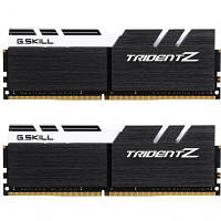 Модуль памяти для компьютера DDR4 16GB 2x8GB 3200 MHz Trident Z Black H/White G.Skill F4-3200C16D-16GTZKW l