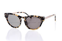Брендовые женские очки лисички черные с бежевым Adore Брендові жіночі окуляри лисички чорні з бежевим