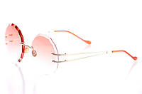 Розовые женские очки круглые солнцезащитные глазки для женщин Adore Рожеві жіночі окуляри круглі очки