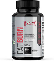 Мощная смесь натуральных ингредиентов Evolve Nutraceuticals Fat Burn 60 капсул