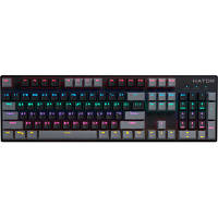 Клавиатура Hator Starfall Rainbow Origin Blue USB Black/Grey (HTK-609-BBG) p