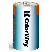 Батарейка ColorWay D LR20 Alkaline Power * 2 (CW-BALR20-2BL) p