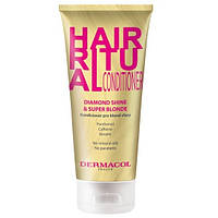 Dermacol Hair Ritual Conditioner кондиционер для светлых волос Diamond Shine & Super Blonde 200 мл (7640644)
