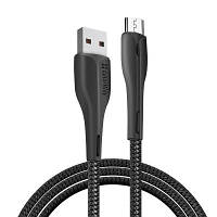 Дата кабель USB 2.0 AM to Micro 5P 1.0m led black ColorWay CW-CBUM034-BK l