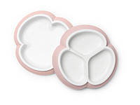 BabyBjörn набор тарелок пудрово-розовый (7657593)