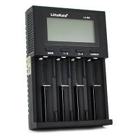 Зарядное устройство для аккумуляторов Liitokala 4 Slots, LED display, 5V Type C, 3.7V/1.2V AA/AAA