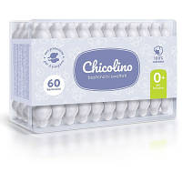 Ватные палочки Chicolino с ограничителем, 60 шт 4823098407485 i