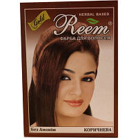 Краска для волос Reem Gold Коричневая 60 г 8906029310071 i