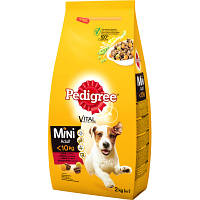 Сухой корм для собак Pedigree Adult Mini Говядина и овощи 2 кг 5998749120927/5998749145135 i