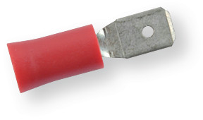 Клемa обтискна ізольована ПАА червона 4,8х0,8 мм