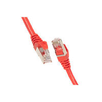 Патч-корд 1м S/FTP Cat 6 CU PVC 26AWG 7/0.16 red 2E 2E-PC6SFTPCOP-100RD i