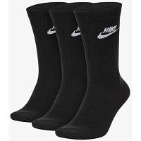 Носки Nike U NK NSW EVRY ESSENTIAL ANKLE 3PR SK0109-010 34-38 3 пари Чорні (193145890350) p