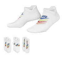 Носки Nike W NK EVERYDAY PLUS LTWT NS 3PR DH5474-902 34-38 3 пари Білі (195244784257) p