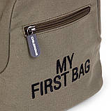 Рюкзак дитячий Childhome My first bag khaki, арт. CWKIDBKA, фото 5