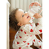 Поїльник Beaba навчальний 2 в 1 210 мл рожевий, арт. 913478, фото 4