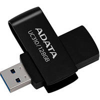 USB флеш наель ADATA 128GB UC310 USB 3.2 Black UC310-128G-RBK i