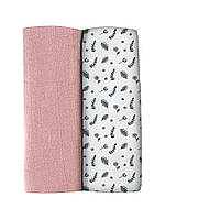 Набір пеленок Beaba муслінових 2 шт (120x120) Пір'їна, арт. 920390