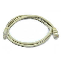 Патч-корд 0.5м, UTP, cat.6, CU, 24AWG, grey Kingda KD-PAUT6050GY i