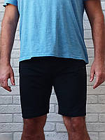 Шорты оптом мужские короткие черные накат спорт пояс на резинке р.48 50 52 54 56