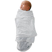 Пеленка Beaba Miracle Місяць і зорі сірий, арт. 043079