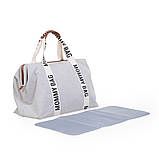 Сумка Childhome Mommy bag Signature canvas off white, арт. CWMBBSCOW, фото 4