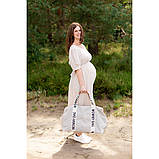 Сумка Childhome Mommy bag Signature canvas off white, арт. CWMBBSCOW, фото 5