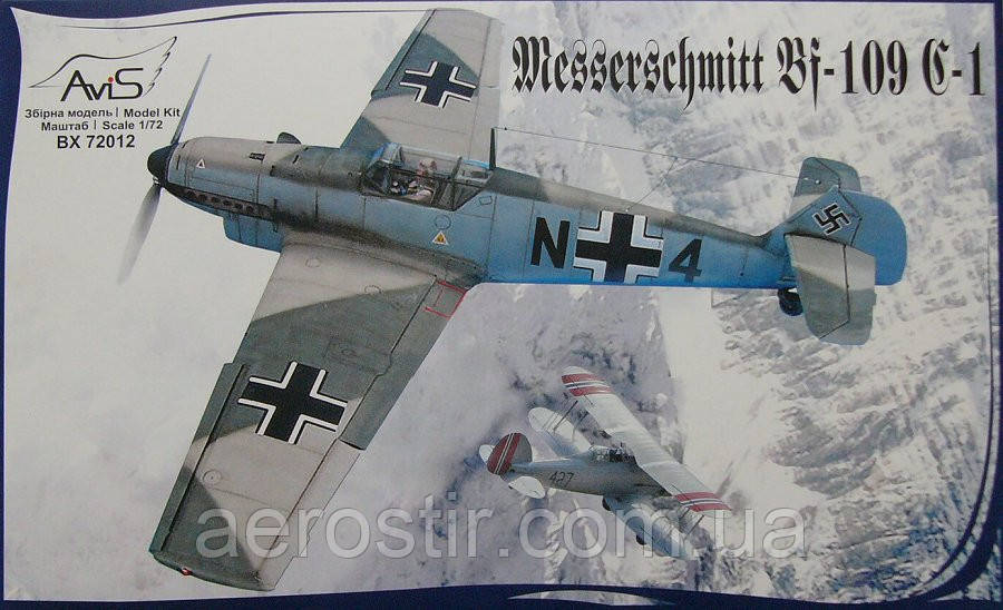 Messerschmitt Bf-109C-1 1/72 AviS 72012