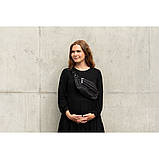 Сумка через плече Childhome Banana bag puffered black, арт. CWBANAPBL, фото 10