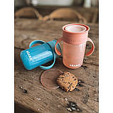 Поїльник - непроливайка Beaba 360° 340 мл рожевий, арт. 913571, фото 4