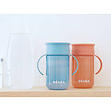 Поїльник - непроливайка Beaba 360° 340 мл рожевий, арт. 913571, фото 6