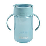 Поїльник - непроливайка Beaba 360° 340 мл блакитний, арт. 913572, фото 9