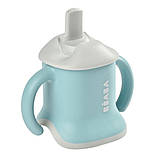 Поїльник Beaba Evoluclip навчальний 3-в-1 150 мл блакитний, арт. 913473, фото 5