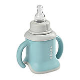 Поїльник Beaba Evoluclip навчальний 3-в-1 150 мл блакитний, арт. 913473, фото 6