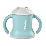 Поїльник Beaba Evoluclip навчальний 3-в-1 150 мл блакитний, арт. 913473, фото 8