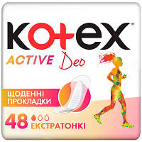 Ежедневные прокладки Kotex Active Deo Extra Thin 48 шт. 5029053547886 i