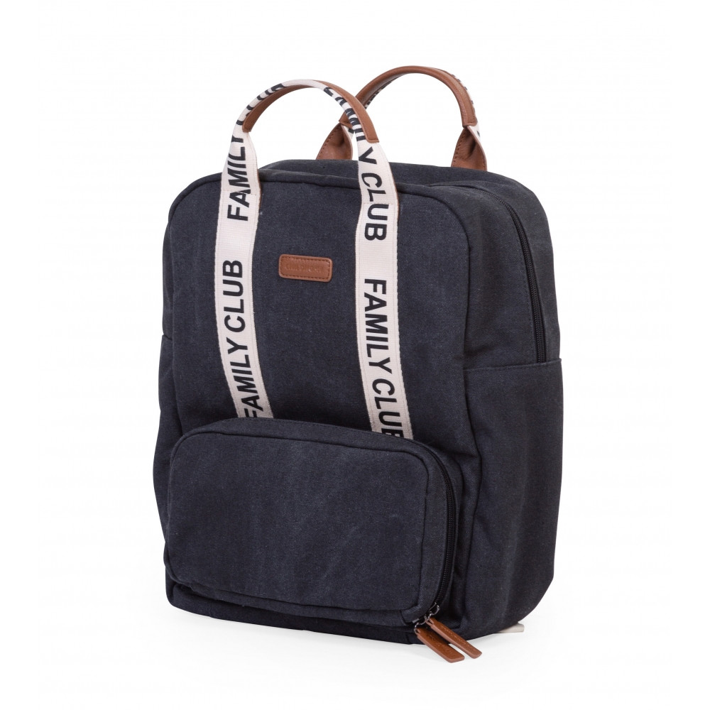 Рюкзак Childhome Family club canvas black, арт. CWBPSCBL, фото 1
